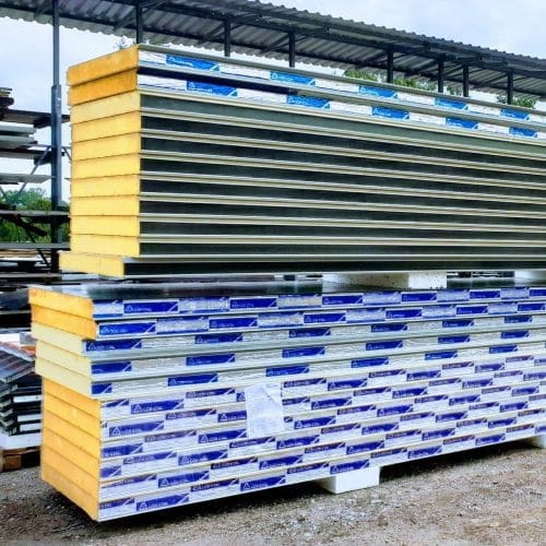 PIR - Sandwich Panel poliuretan outlet 2 gatunek — płyta warstwowa
