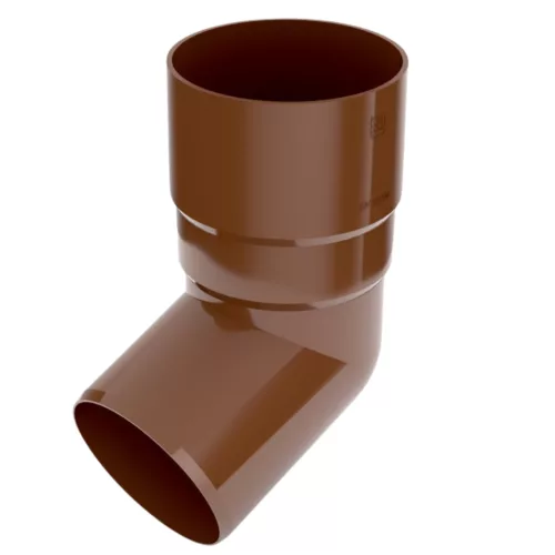 90 mm PVC grafit brąz czerwień czarny srebrny ceglasty miedziany zielony biały — kolano bryza