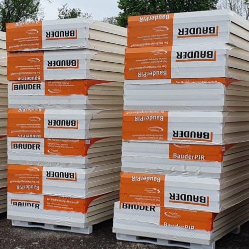 PIR FA-TE 50mm ALU - obustronne aluminium 5cm 1200x600mm — płyta bauder