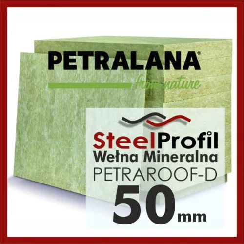 50 mm Petralana PETRAROOF-D 5cm — wełna mineralna