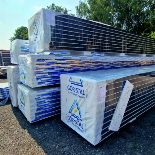 OUTLETOWA 80mm Poliuretan 8 cm ścienna standard 2 gatunek — płyta warstwowa