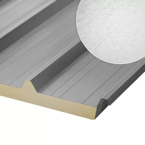 Dachowa 40mm PIR AGRO Fiberglass — płyta warstwowa