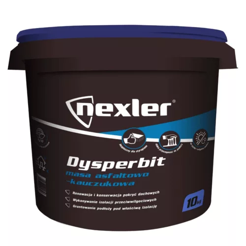 masa asfaltowo kauczukowa uszczelniająca 10kg — dysperbit nexler