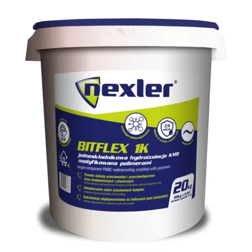 masa grubowarstwowa KMB BITFLEX 1K 20kg — hydroizolacja przeciwwodna